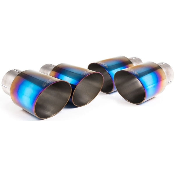 Milltek cat-back udstødning til BMW 4-serie F82/83 M4 Coupe/Cabriolet, M4 Competition & M4 CS Coupé, race, tips i brændt titanium – billede 2