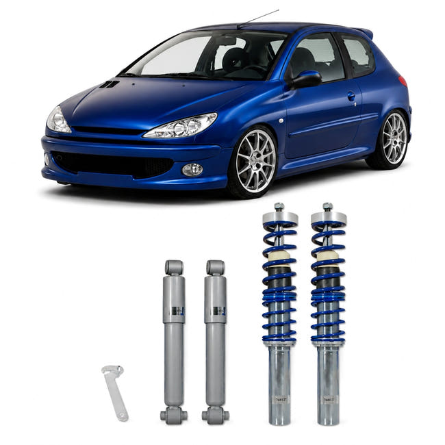 JOM Blueline Gevindundervogn Peugeot 206 – billede 2
