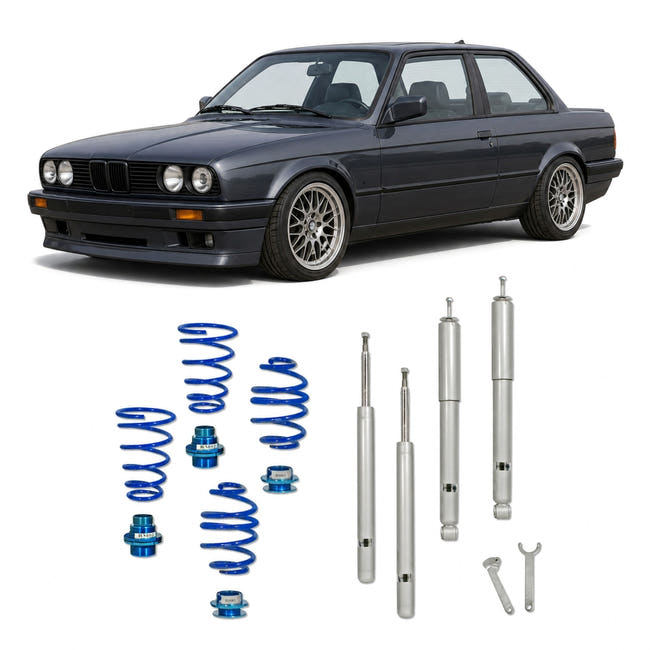 JOM Blueline Gevindundervogn BMW 3-Serie E30 – billede 2
