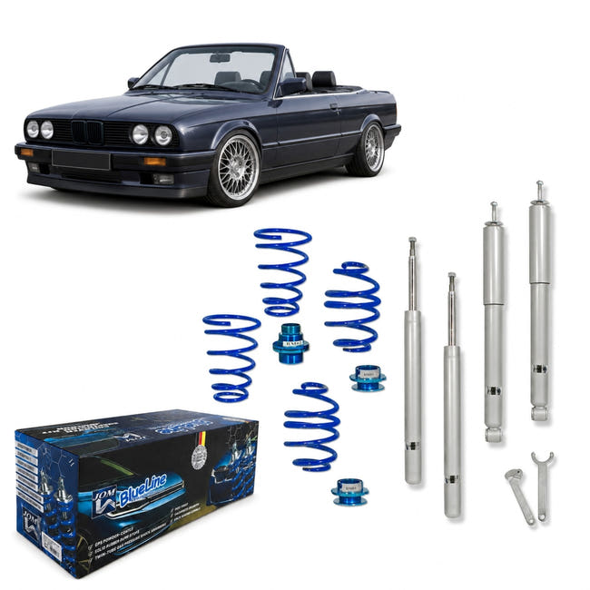 JOM Blueline Gevindundervogn BMW 3-Serie E30 Cabriolet – billede 1