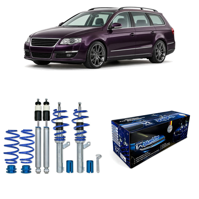 JOM Blueline Gevindundervogn VW Passat B6 3C – billede 1