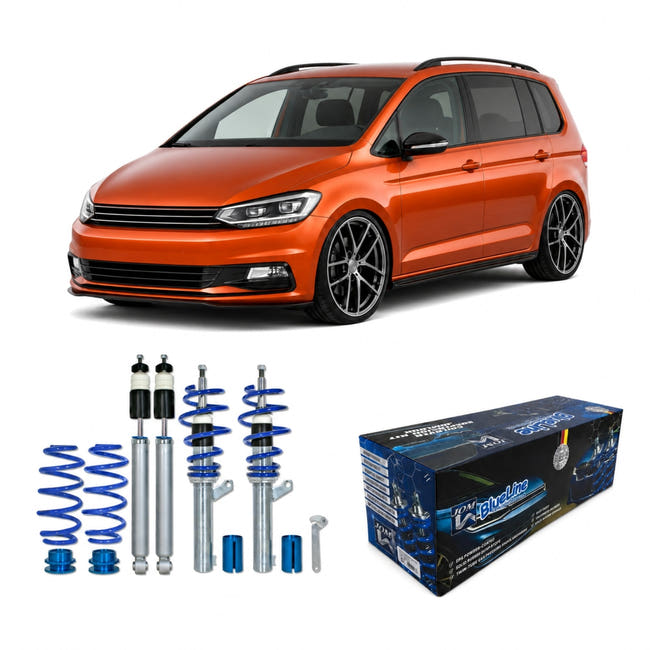 JOM Blueline Gevindundervogn VW Touran – billede 1