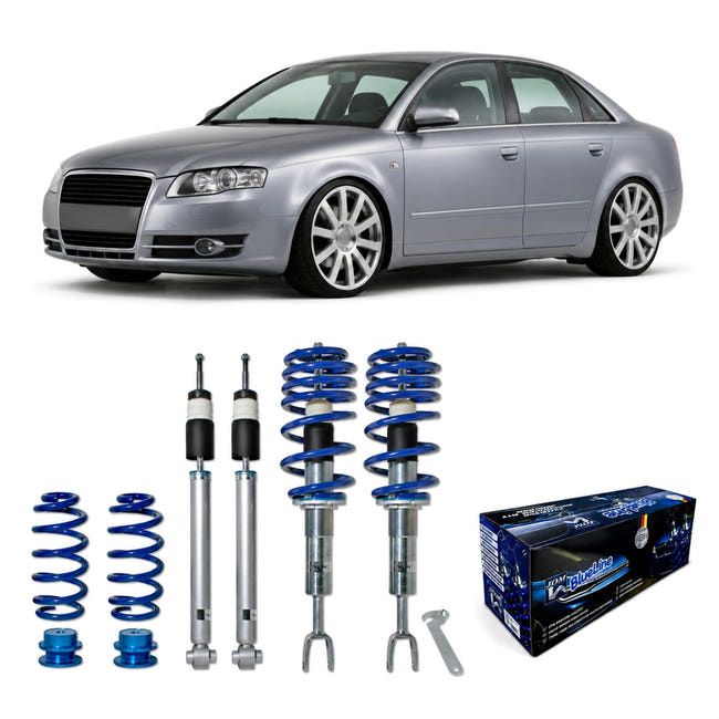 JOM Blueline Gevindundervogn Audi A4 B6/B7 – billede 1