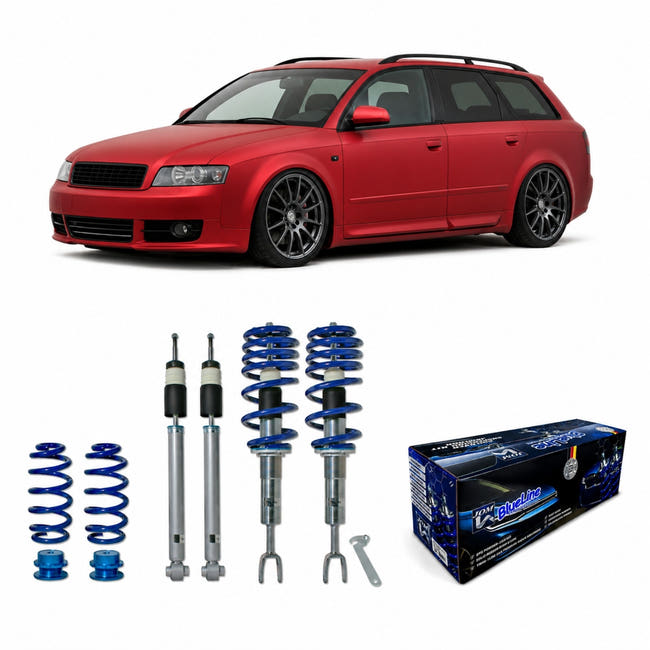 JOM Blueline Gevindundervogn Audi A4 B6/B7 – billede 1