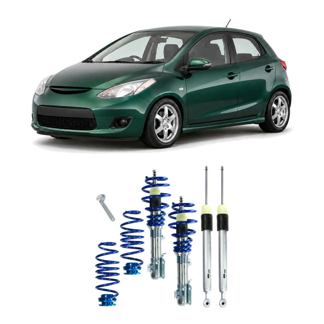 JOM Blueline Gevindundervogn Mazda 2 – billede 2