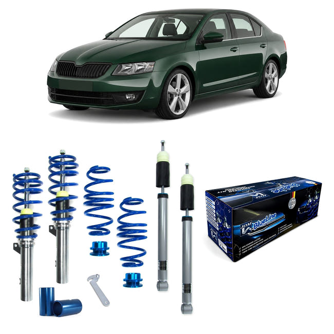 JOM Blueline Gevindundervogn Skoda Octavia 5E – billede 1