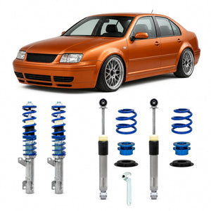 JOM Blueline Gevindundervogn VW Golf 4 / Bora – billede 1