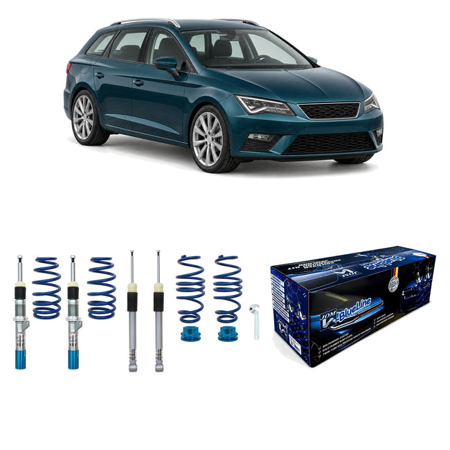JOM Blueline Gevindundervogn Seat Leon 5F – billede 2