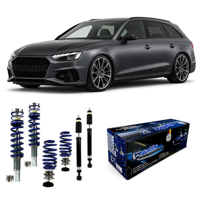 JOM Blueline Gevindundervogn Audi A4 B9 (8W) Limo/ Avant Quattro – billede 1
