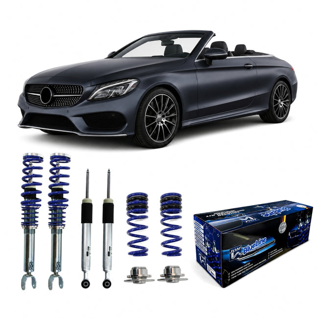 JOM Blueline Gevindundervogn Mercedes Benz C-Klasse Cabrio C A205 – billede 1