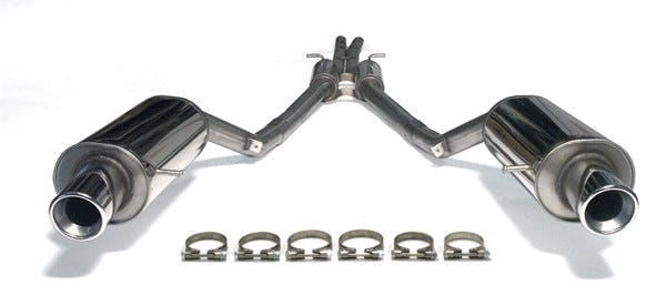 TA-Technix Duplex Catback system i rustfrit stål Audi A6 C6