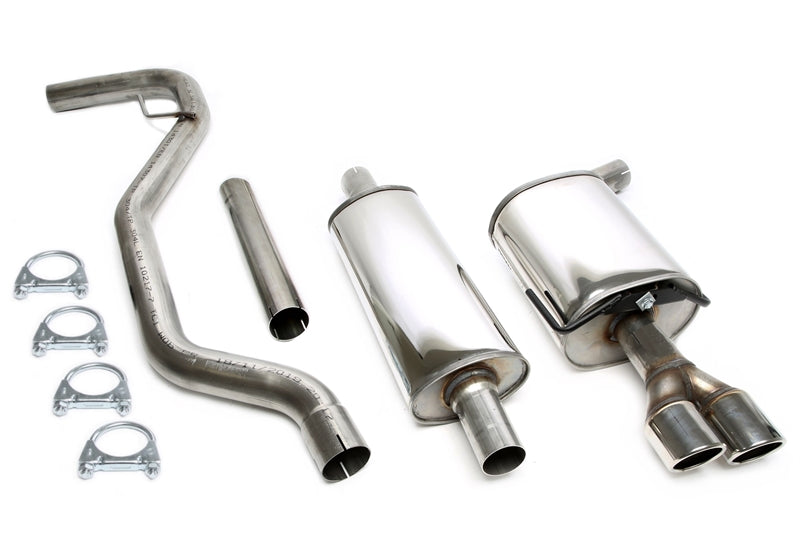 TA-Technix Catback system i rustfrit stål Saab 9-3