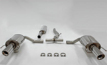 TA-Technix Duplex Catback system i rustfrit stål Saab 9-3