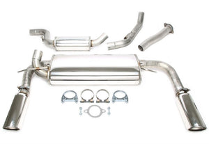 TA-Technix Duplex Catback system i rustfrit stål Volvo V50