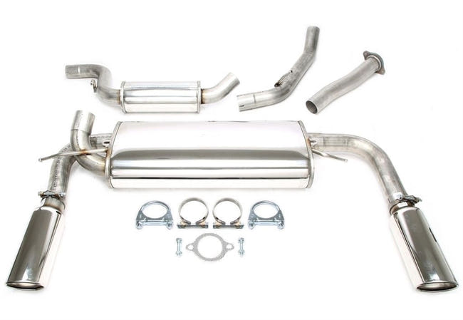 TA-Technix Duplex Catback system i rustfrit stål Volvo V50