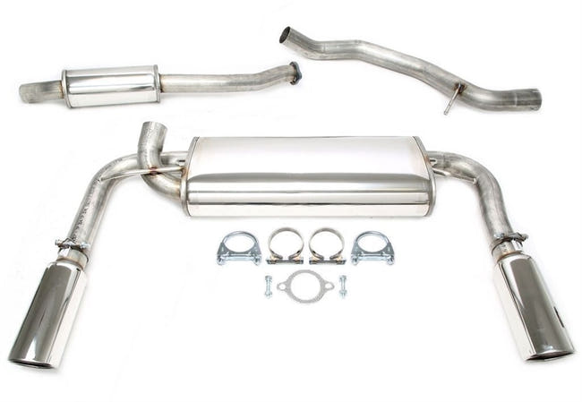 TA-Technix Duplex Catback system i rustfrit stål Volvo S40 II