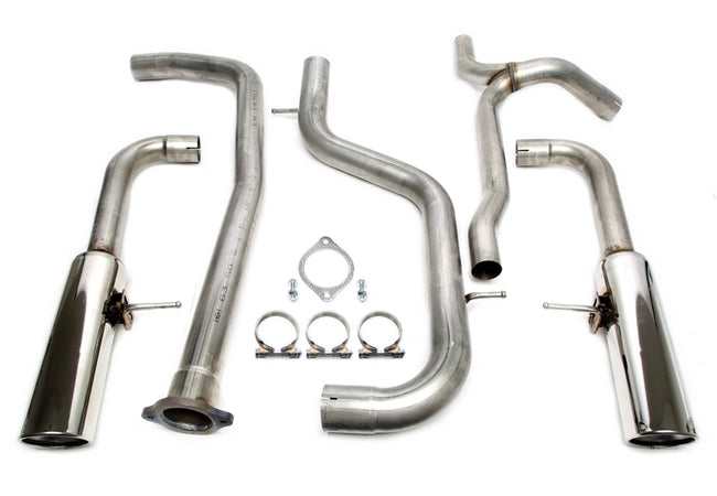 TA-Technix Duplex Catback system i rustfrit stål Volvo XC70 II