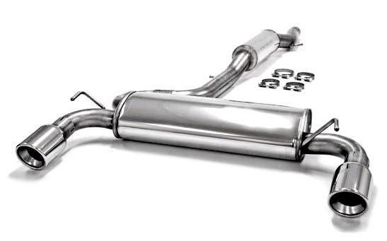 TA-Technix Duplex Catback system i rustfrit stål VW Golf 4