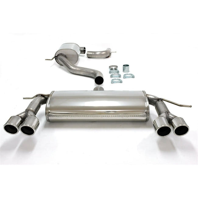 TA-Technix Duplex Catback system i rustfrit stål VW Scirocco III