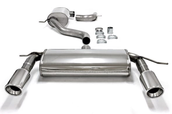 TA-Technix Duplex Catback system i rustfrit stål Audi A3 8P