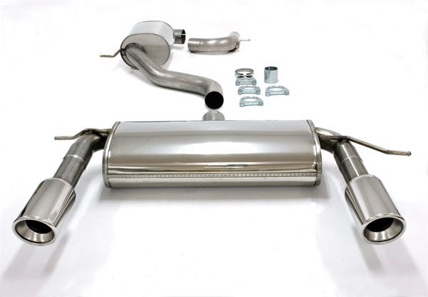 TA-Technix Duplex Catback system i rustfrit stål Seat Leon 1P