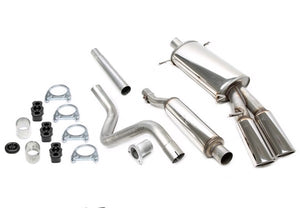 TA-Technix Catback system i rustfrit stål VW Scirocco II