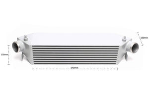 TA-Technix intercooler – Sort intercooler stort design fra side