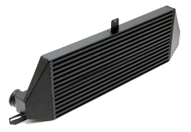 TA-Technix Intercooler Mini Cooper – Sort flad intercooler sidevisning