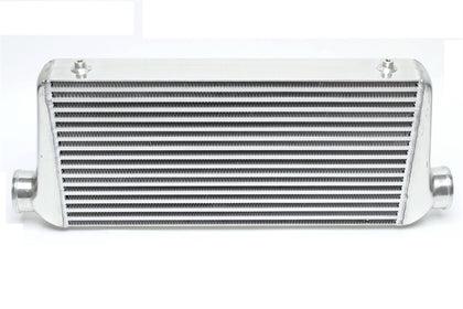TA-Technix intercooler – Sølv intercooler fra forsiden bred