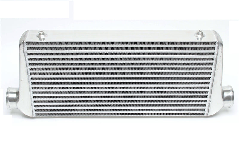 TA-Technix intercooler – Sølv intercooler fra forsiden bred