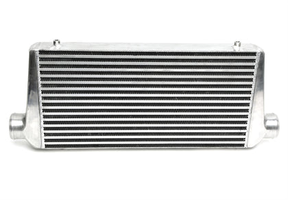 TA-Technix Intercooler Toyota Supra MKIV – Sølv stor intercooler frontalvisning
