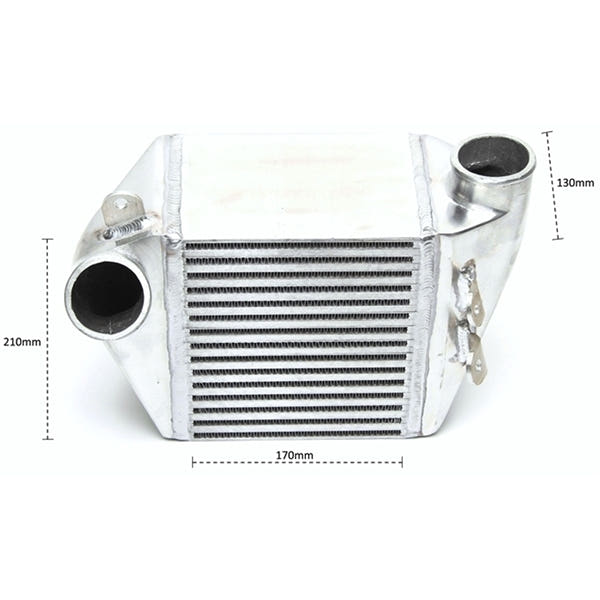 TA-Technix Intercooler VW Bora 1J – Sølv intercooler målinger rundt omkring