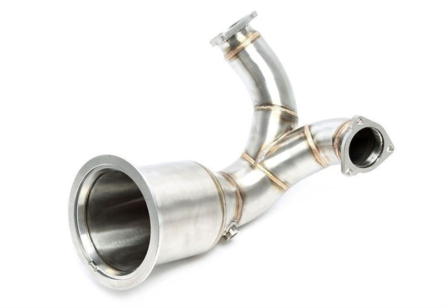 TA-Technix downpipe – Udstødningsrør med bøjning og flange