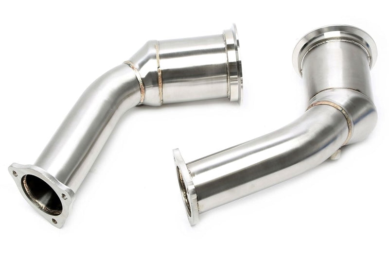 TA-Technix downpipe – Sølvfarvet todelt rør samling