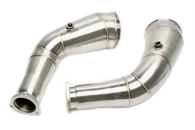 TA-Technix Downpipe Audi A6-RS6 C8, A7 Sportback-RS7 – Rustfrit stål kurvet udstødningspipe