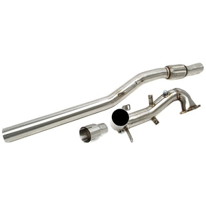 TA Technix Downpipe Med Flexrør VW Polo Type 6R – Rustfrit stål indsugningsrør med dele