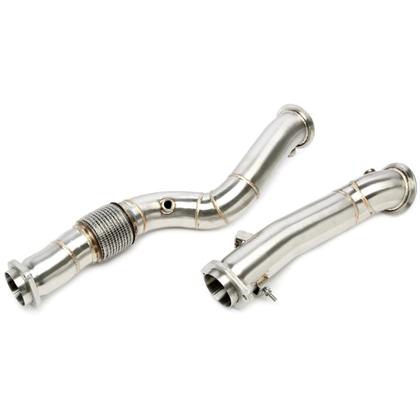 TA Technix Downpipe Uden Katalysator Med Fleksrør BMW 3 Serie M3 Type G80 – Split katalysator med metalvæv