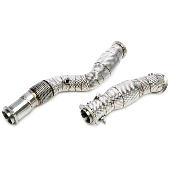 TA Technix Downpipe Med Varmeskjold Og Katalysator BMW 2 Serie M2 Type G87 – Downpipe med metalvæv og gevind