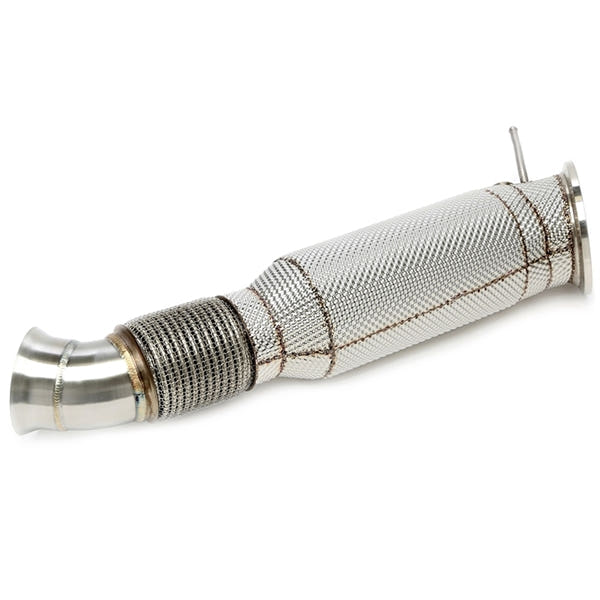 TA Technix Downpipe Med Varmeskjold Og Katalysator Converter BMW X6 Type G06 – Downpipe med metalvæv og lyddæmper