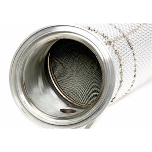 TA Technix Downpipe Med Varmeskjold Og Katalysator BMW 5 Serie Type G30, G31 – Fleksibel udstødningsrør beslag