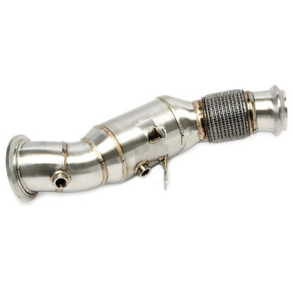 TA Technix Downpipe Uden Katalysator BMW X4 G02 – Monteringsdiagram med bundkomponenter og stabilisator