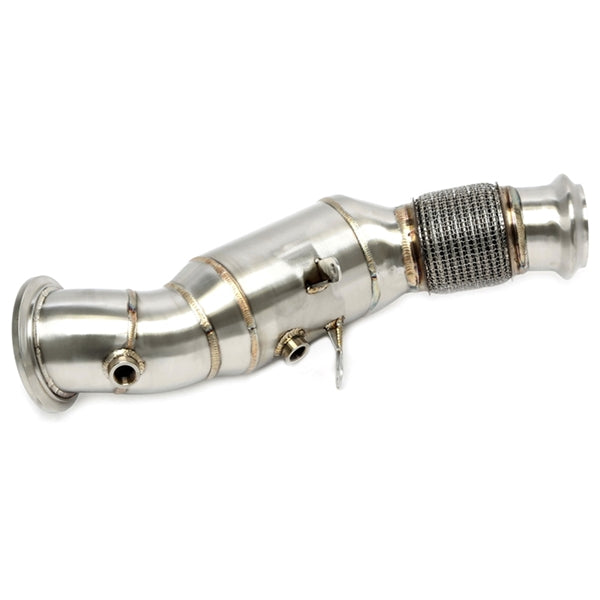 TA Technix Downpipe Uden Katalysator BMW X4 G02 – Monteringsdiagram med bundkomponenter og stabilisator