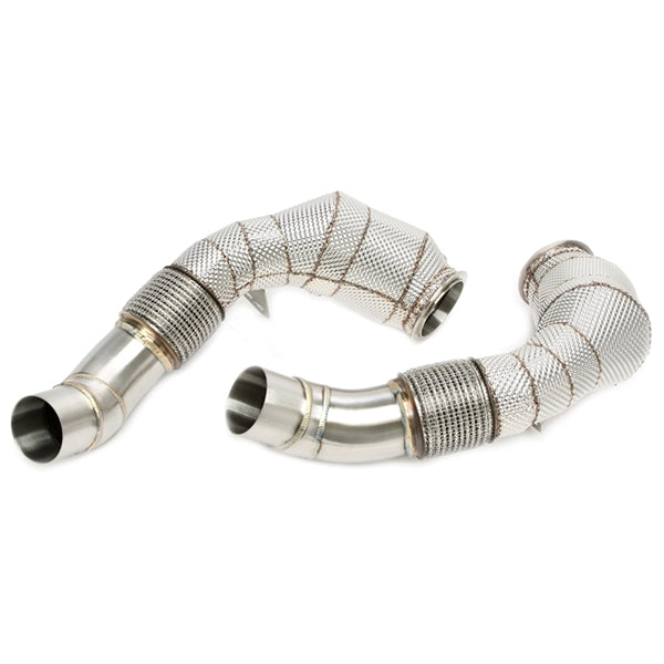 TA Technix Downpipe Med Varmeskjold Og Katalysator Converter BMW 5 Serie M5 F10 – Monteringsdiagram med delnumre