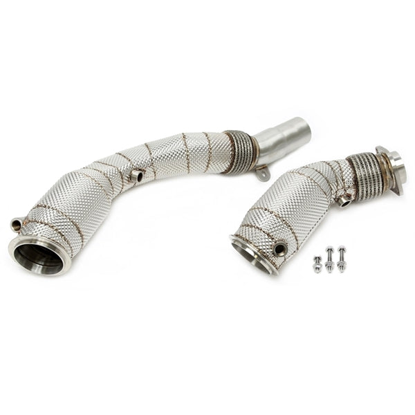 TA Technix Downpipe Med Varmeskjold Og Katalysator Converter BMW 2 Serie M2 Coupe F87