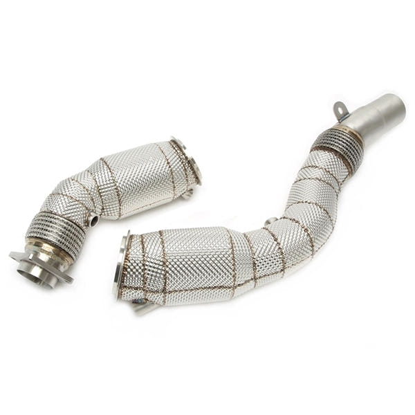 TA Technix Downpipe Med Varmeskjold Og Katalysator Converter BMW 4 Serie M4 F82, F83 – Monteringsdiagram med delnumre