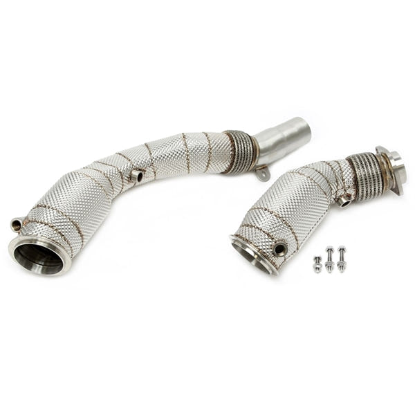 TA Technix Downpipe Med Varmeskjold Og Katalysator Converter BMW 3 Serie M3 F80