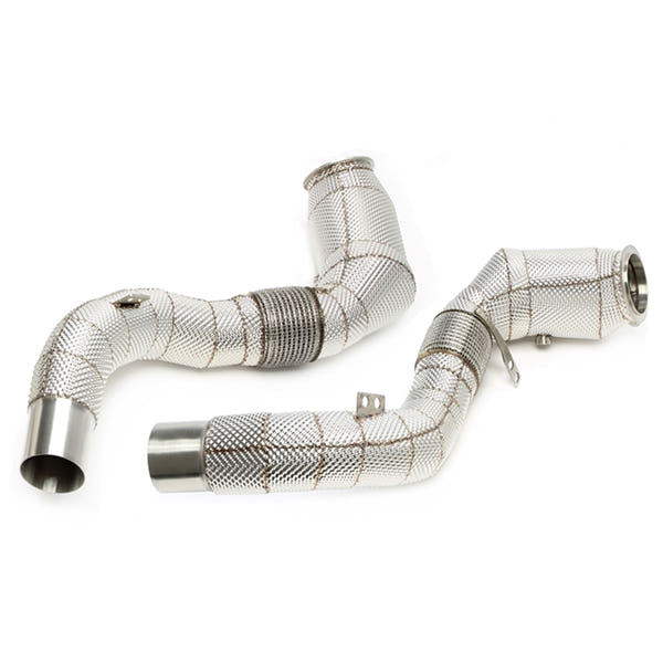TA Technix Downpipe Med Katalysator Og Fleksrør BMW X5 F15 – Krummet stålrør med beslag