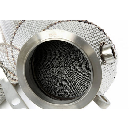 TA Technix Downpipe Med Varmeskjold Og Katalysator Converter BMW X5 Type G05 – Katalysator med metalnet og monteringsbeslag