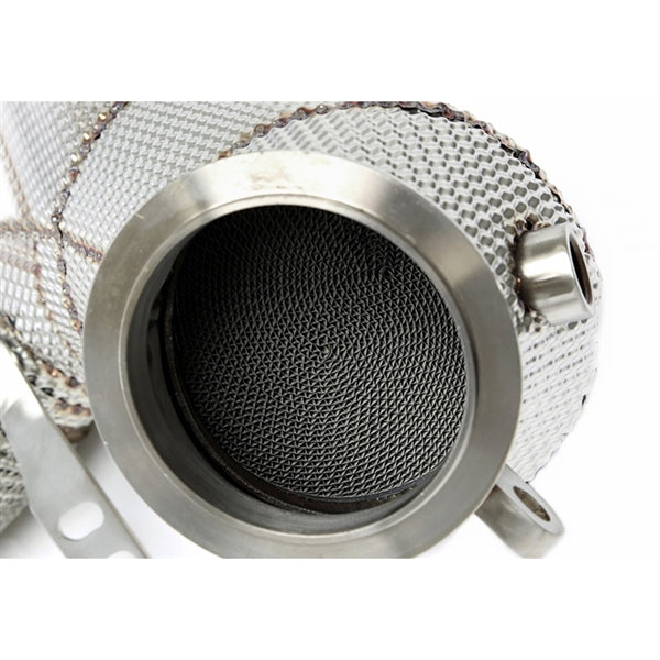 TA Technix Downpipe Med Varmeskjold Og Katalysator Converter BMW X5 Type G05 – Katalysator med metalnet og monteringsbeslag