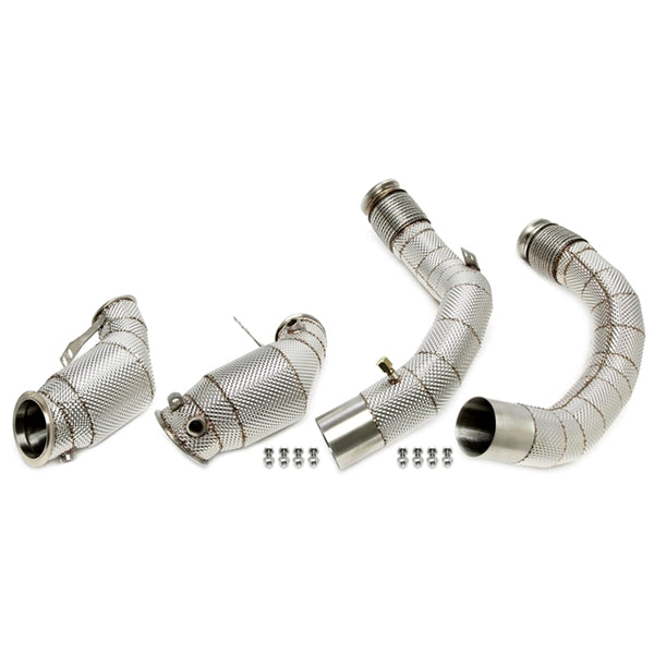 TA Technix Downpipe Med Varmeskjold Og Katalysator Converter BMW X6 M Type F96